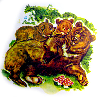 قصه کودکانه ماجرای سه بچه خرس-داستانهای مصوّر رنگی برای کودکان -ارشیو قصه و داستان ایپابفا